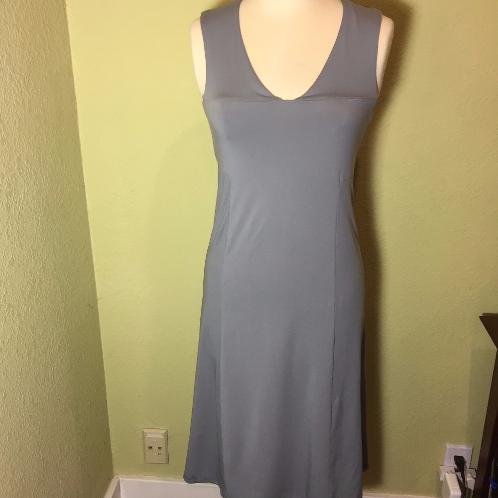 NAU A-line Stretch Travel Dress w/ Shelf Bra